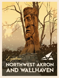 Explore Northwest Akron and Wallhaven